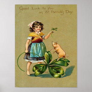 Affiche Good Luck to You on St. Patrick's Day