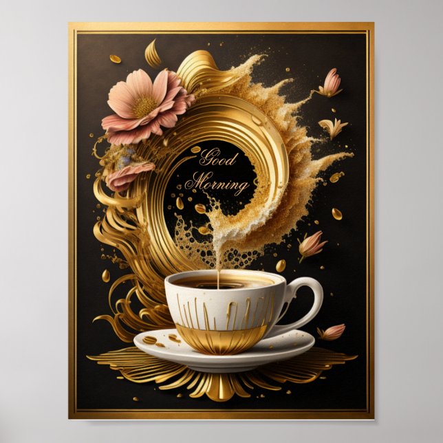 Affiche Good Morning Art Coffee (Devant)