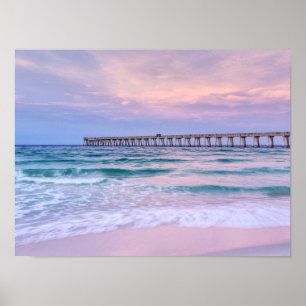 Affiche Good Morning Navarre Beach Pier