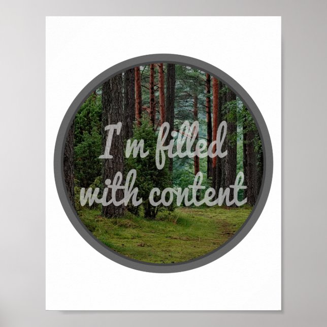 Affiche good vibes cite la vie pour l'inspiration (Devant)