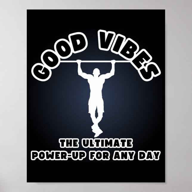 Affiche Good Vibes : La puissance ultime pour n'importe qu (Devant)