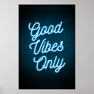 Affiche Good Vibes uniquement