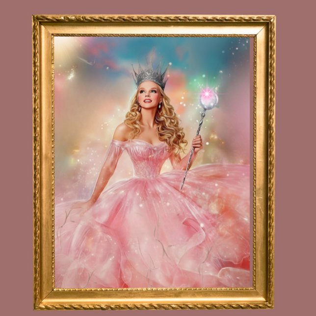 Affiche Good Witch Wall Art - Wizard of Oz Inspiré Print (Wizard of Oz Inspired Wall Art)