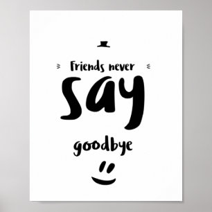 Affiche Goodbye