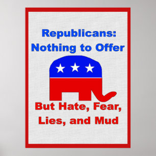 Affiche GOP Fearmongers