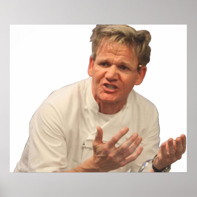 Affiche Gordon Ramsay (Devant)