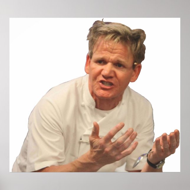 Affiche Gordon Ramsay (Devant)