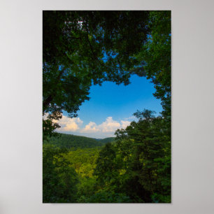 Affiche Gorge Mohican, Parc d'état de Mohican, Ohio