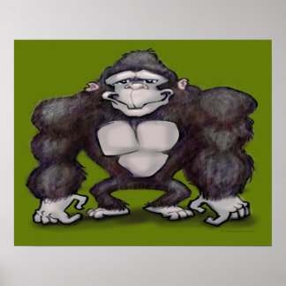 Affiche Gorilla