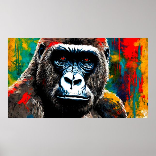 AFFICHE GORILLA (Devant)