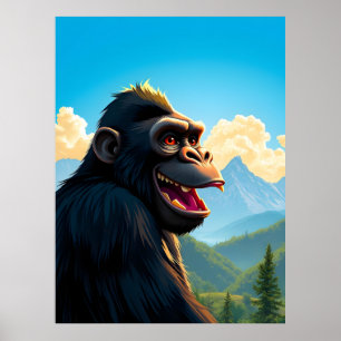 Affiche Gorilla