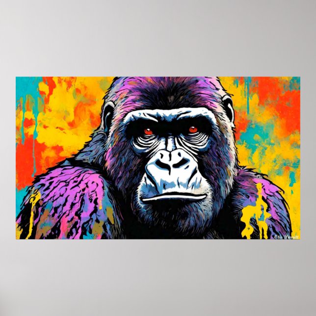AFFICHE GORILLA 10 (Devant)