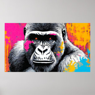 AFFICHE GORILLA 4