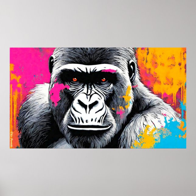 AFFICHE GORILLA 4 (Devant)