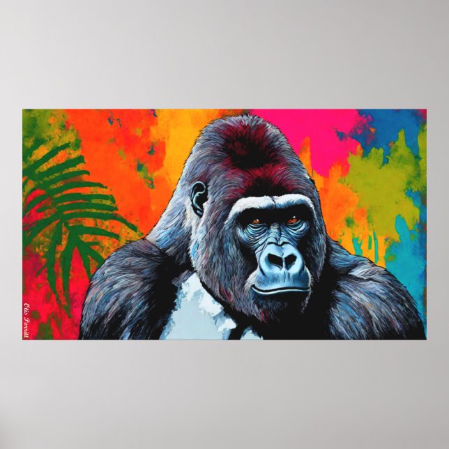 AFFICHE GORILLA 8 (Devant)