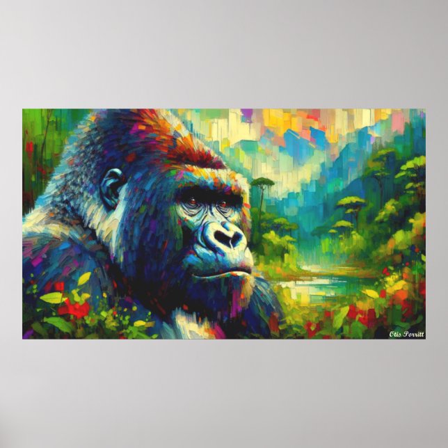 AFFICHE GORILLA EST 9 (Devant)