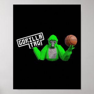 Affiche Gorilla Tag Vr Gamer Pour Enfants Bysketbyll