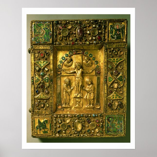 Affiche Gospel Cover, Ottonian, Germany, 11th century (gol (Devant)