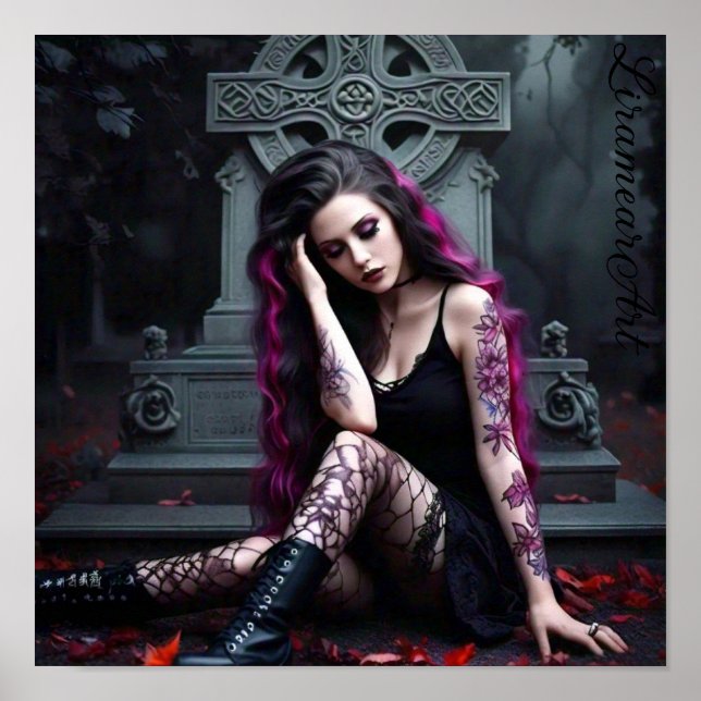 Affiche Goth Girl  (Devant)