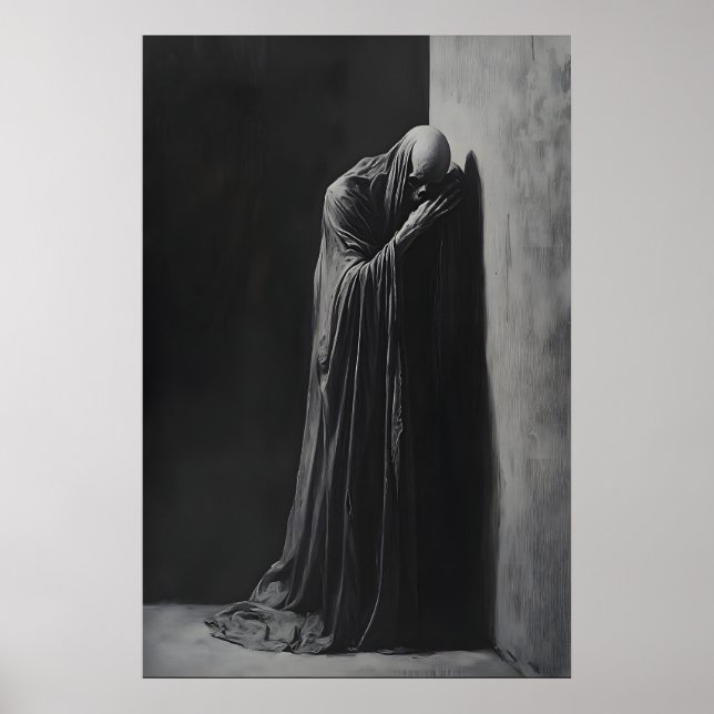 Affiche Gothic Grim Reaper Wall Art Dark Academia (Devant)