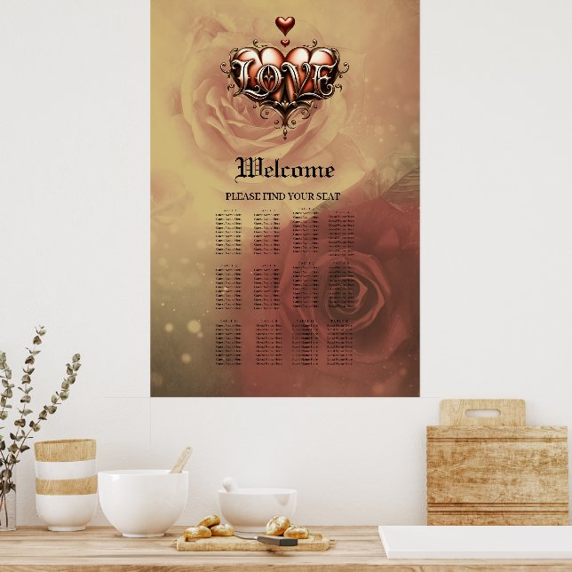 Affiche Gothic Moon –Eternal Love Beneath the Midnight Sky (Cuisine)