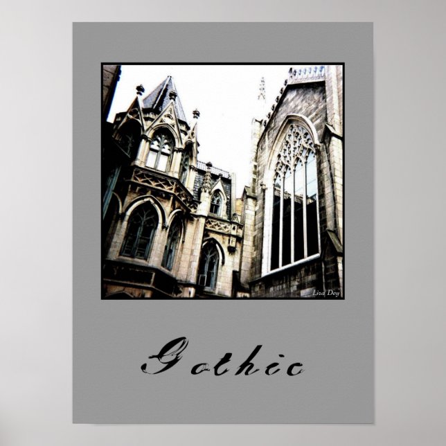 Affiche 'Gothique' (Devant)