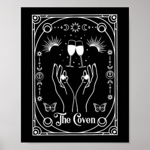 Affiche Gothique Cuisine Coven Bride Tarot Halloween Bache