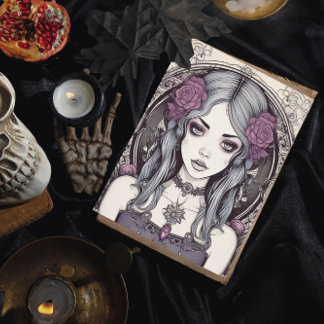 Affiche Gothique Reverie Blue Girl