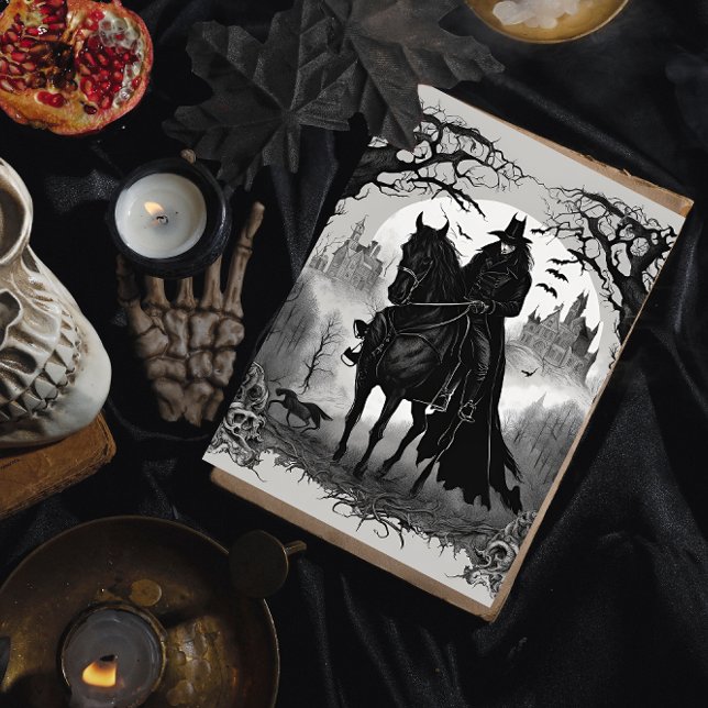 Affiche Gothique Reverie Dark Horseman (Créateur téléchargé)