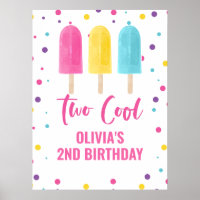 Gourde glacée arc-en-ciel pour 2ème anniversaire T