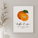 Affiche Goûter et voir Oranges Vintages Bible Art Imprimer<br><div class="desc">Ce dessin d'art simple et élégant présente des oranges peintes vintages et une typographie élégante qui dit : "Goûtez et voyez que le Seigneur est bon." Ajoutez une touche de couleur élégante à votre cuisine ou salle à manger, ainsi qu’un rappel de la bonté de Dieu. La couleur arrière -...</div>
