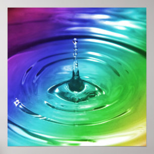 Affiche Goutte d'eau