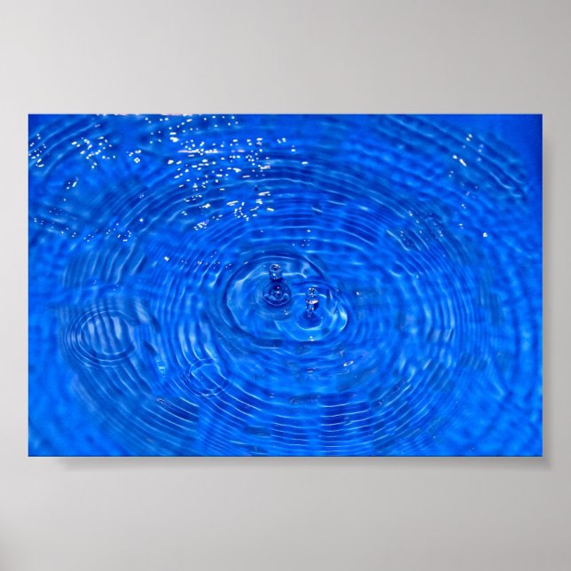 Affiche Goutte d'eau (Devant)