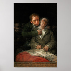 Affiche Goya - Assisté Par Le Docteur Arrieta 1820