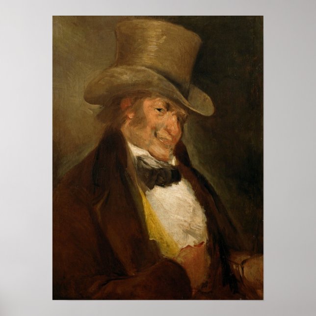 Affiche Goya - Autoportrait (Devant)
