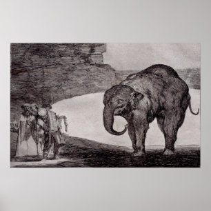 Affiche Goya - Autres Lois Des Gens Ou De L'Absurdité Bête
