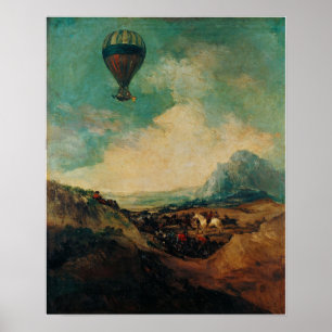 Affiche Goya - Ballons Ou Vol