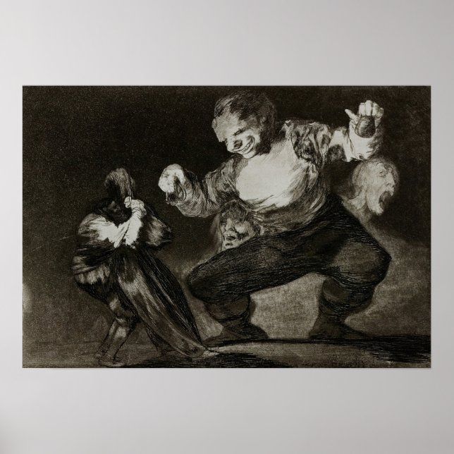 Affiche Goya - Crétin 1823 (Devant)