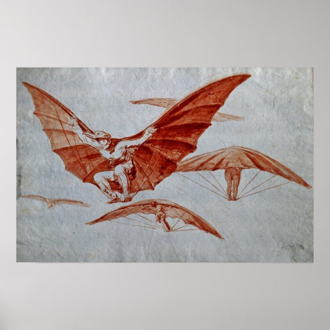 Affiche Goya - Façons de voler (Devant)