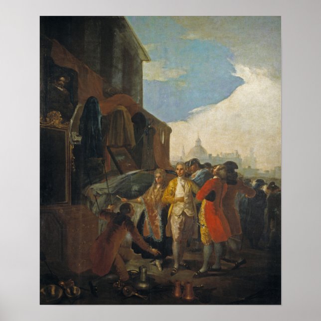 Affiche Goya - Foire À Madrid 1778 (Devant)