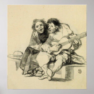 Affiche Goya - Ils sont tout à fait en harmonie