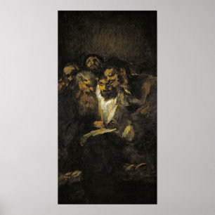 Affiche Goya - Lecture Ou Politique 1821