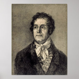 Affiche Goya - L'imprimante Gaulon