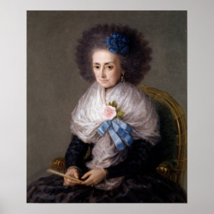 Affiche Goya - Marie Antoinette Gonzaga 1795