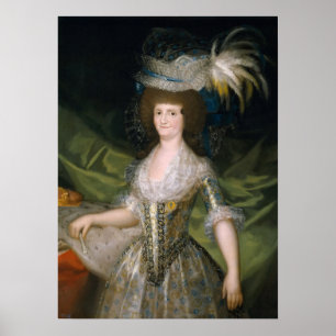 Affiche Goya - Marie-Louise de Parme Reine d'Espagne 1790