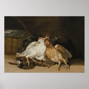 Affiche Goya - Oiseau mort 1808