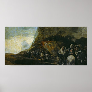 Affiche Goya - Pèlerinage à la source de San Isidro 1823