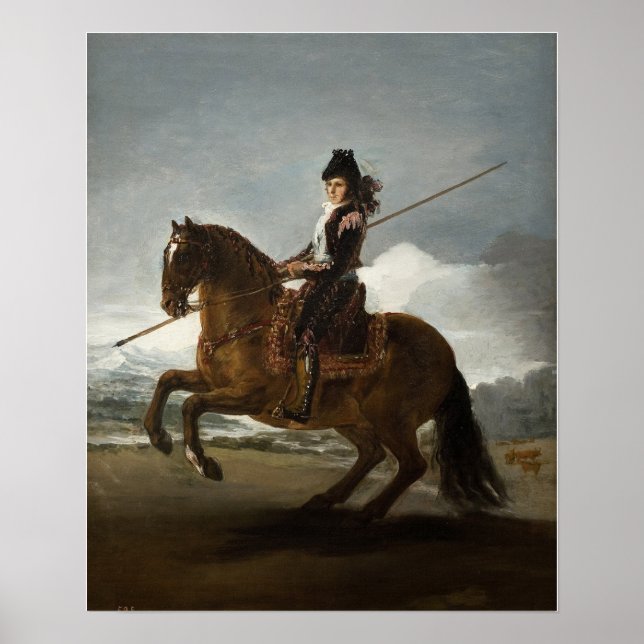 Affiche Goya - Picador 1795 (Devant)