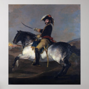 Affiche Goya - Portrait Conscient Du Général Palafox 1814