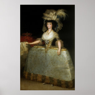 Affiche Goya - Reine Mary-Louise 1789